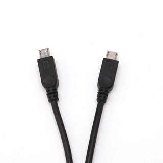 Com * 38cm Di Động USB Nam Đa Năng Micro USB Dual Male Y Adapter Splitter Cable