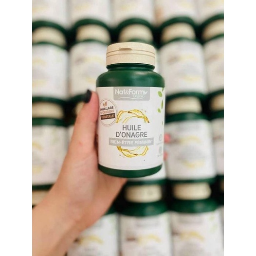 Hoa Anh Thảo Hữu Cơ Pháp Nat Form Huile Onagre 1500mg Lọ 200 Viên