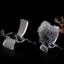 ZENZON Giá đỡ màn hình Mã não 10 chiếc Acrylic Mẫu vật Geodes Đế hỗ trợ
