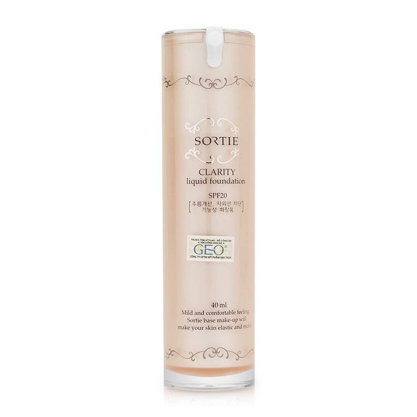Ảnh Kem nền trang điểm Sortie Clarity Liquid Foundation 40ml 2