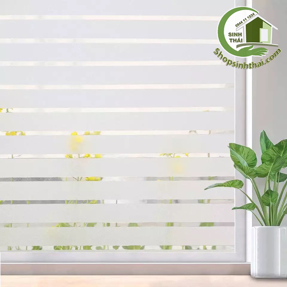 Decal dán kính [ 50cm x khồ 90cm, 100cm ] Giấy dán kính ô vuông, sọc ...