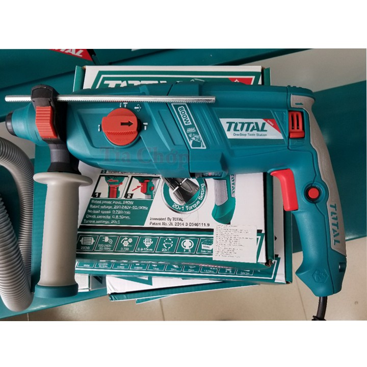 So sánh máy khoan bê tông Total 800W với các sản phẩm khác