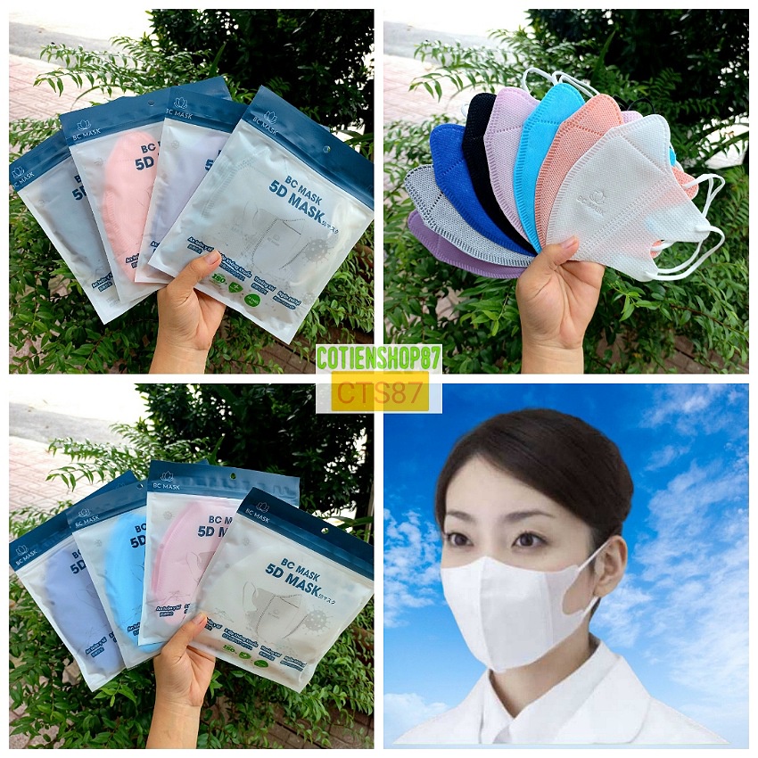 Vật liệu chế tạo khẩu trang 5D BC Mask là gì?
