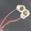 Giá đỡ đèn DELMER E10 5 chiếc có dây 20cm 1.5 / 2.5 / 3.8 / 6 V E10 Đế đèn
