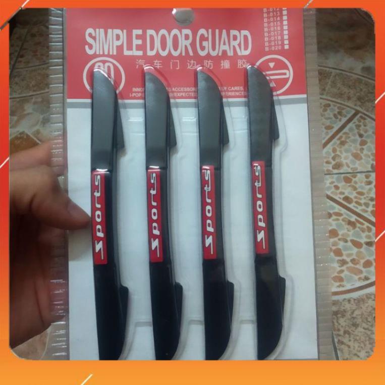 Nẹp Chống Va Đập, Trầy Xước Cánh Cửa Cho Các Dòng Xe Ô TÔ - bộ gồm 4 miếng