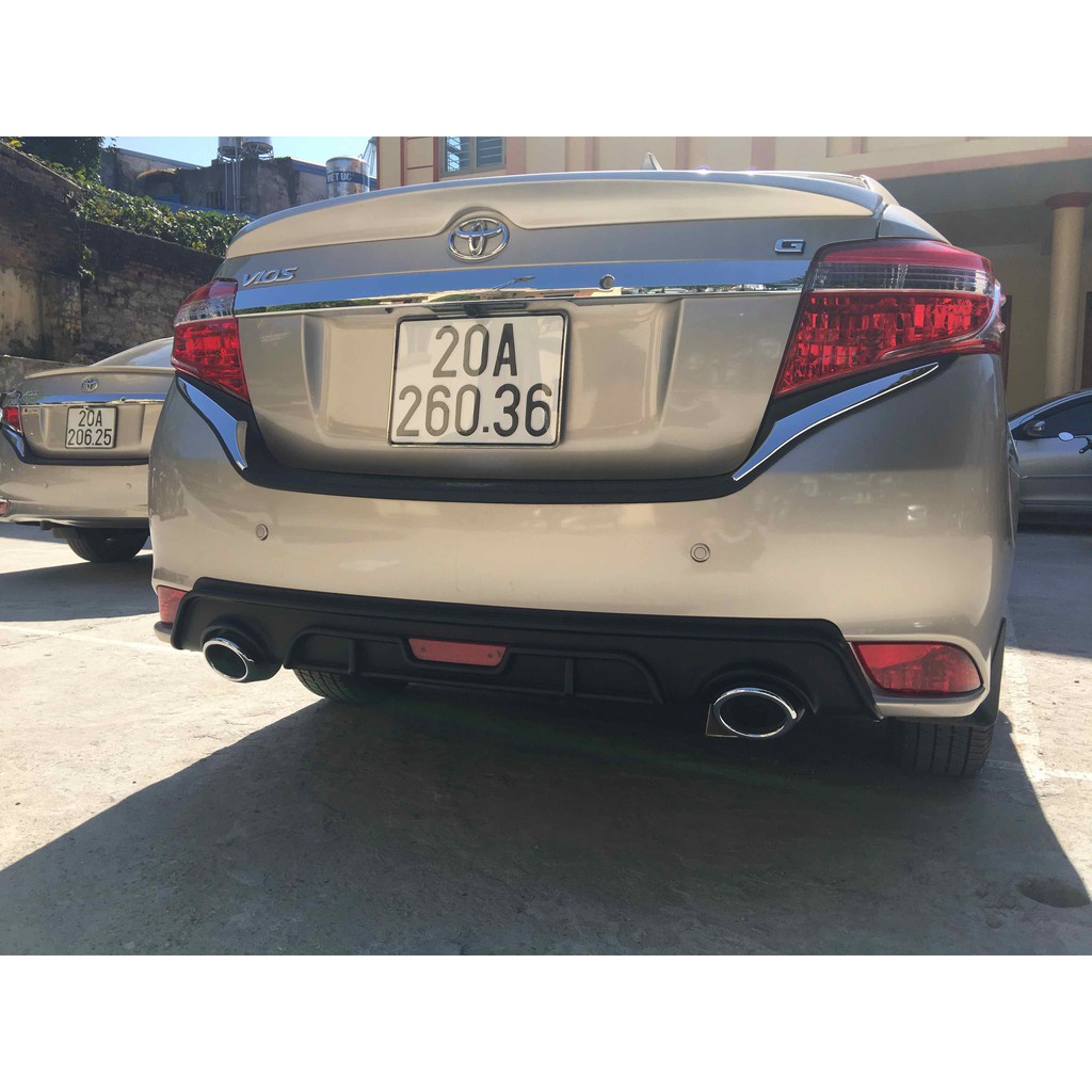 Ốp tay mở cốp Vios 2014-2017 mạ crom sáng bóng