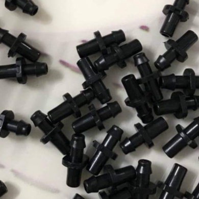 10 Khởi Thủy 6mm 1 Đầu Trơn 1 Đầu Ngạnh, Sử Dụng Nối Béc Phun Sương Và Ống Dây LDPE 6mm - 8mm, Tưới phun mưa