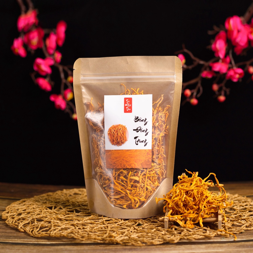 Bông Đông Trùng Cao Cấp ❤️FREESHIP❤️ Bông Đông Trùng Hạ Thảo Hữu Cơ