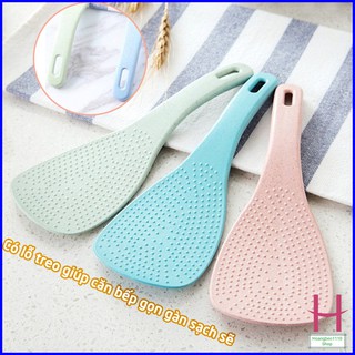 Muôi Thìa Muỗng xới cơm lúa mạch tiện dụng { H }