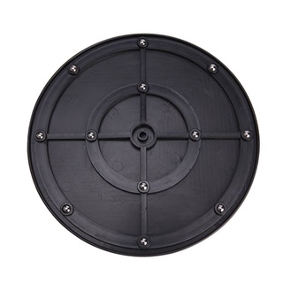 Redbaiaa1 Thực Tế Tròn Cây Cảnh Xoay 360 Bàn Xoay Bánh Xe Gốm Đất Sét Điêu Khắc Bàn Xoay 8 20cm Đen Nhựa Xoay