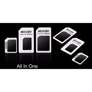 BỘ ADAPTER ÁO SIM ĐA NĂNG 3 cái - dùng cho sim nhỏ - sim vừa - sim to