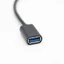 Bộ chuyển đổi dây cáp nối dài siêu tốc USB 3.0 góc phải 90 độ từ nam sang nữ
