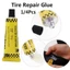 MERIGGIARE 1 / 4 Dụng cụ sửa chữa thủng Miếng dán di động Dán bảo trì xe đạp Bộ sửa chữa lốp