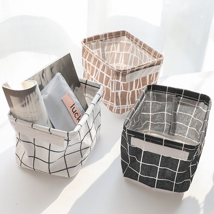 Giỏ, Rổ Vải Đựng Đồ Lặt Vặt Tiện Ích Nhiều Màu Decor Trang Trí Đa Năng ...