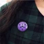 SQ3 Naruto Sharingan Huy Hiệu Cosplay Thổ Cẩm Anime Pin Phụ Kiện Thời Trang Túi Mặt Dây Chuyền Bộ Sưu Tập Quà Tặng QS3