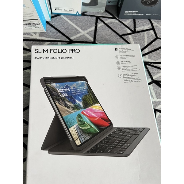 Bàn phím cho ipad Pro Logitech Slim Folio PRO for pro