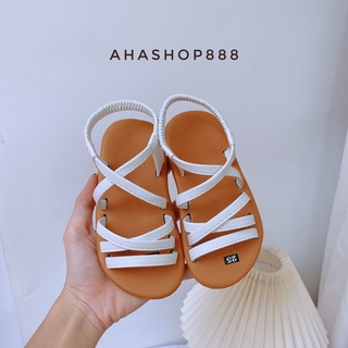 Sandal Quai Hậu Dây Mảnh Thời Trang Có Chun Sau Cho Bé gái 2-4 Tuổi K154