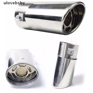 Ống xả khí thải giảm thanh hình tròn bằng thép không gỉ mạ chrome chuyên dụng cho xe hơi