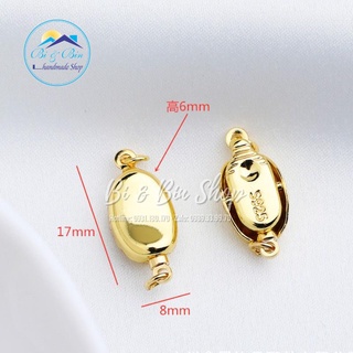 Khóa Yên Ngựa Làm Dây Chuyền Hạt Chuỗi, Dây Chuyền Ngọc Trai, Làm Trang Sức Handmade