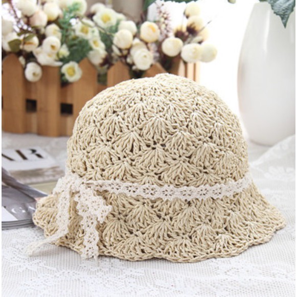 Mũ đi biển mẹ con