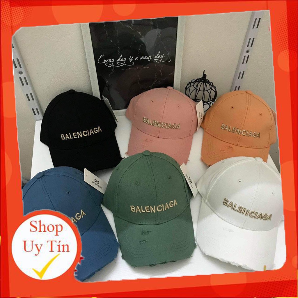Mũ lưỡi trai rách ️ Nón thêu chữ BALEN phong cách Ulzzang form unisex ...