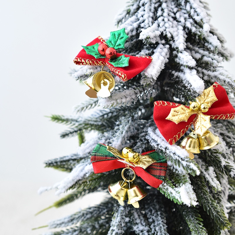 Phụ kiện nơ trang trí cây thông Noel