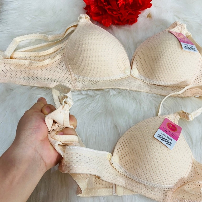 Áo bầu không gọng cúc bấm cho con bú sau sinh (ẢNH THẬT)
