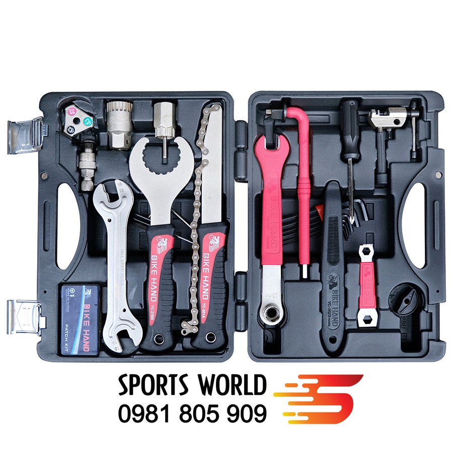 E Bike Kit Kit Outils Vélo Professionnel YC-728 - 18 Pièces Pour Entretien Et Réparation | Compatible Shimano Bike Hand
