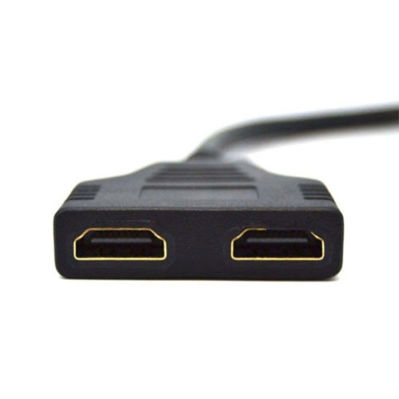 Cáp chia cổng HDMI 1080P 1 đầu ra 2 đầu ra