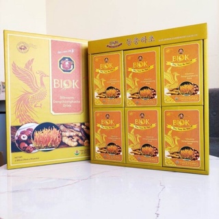 [ HÀNG CHÍNH HÃNG ] Nước Đông Trùng Hạ Thảo Biok - Hộp To 30 gói *70ml
