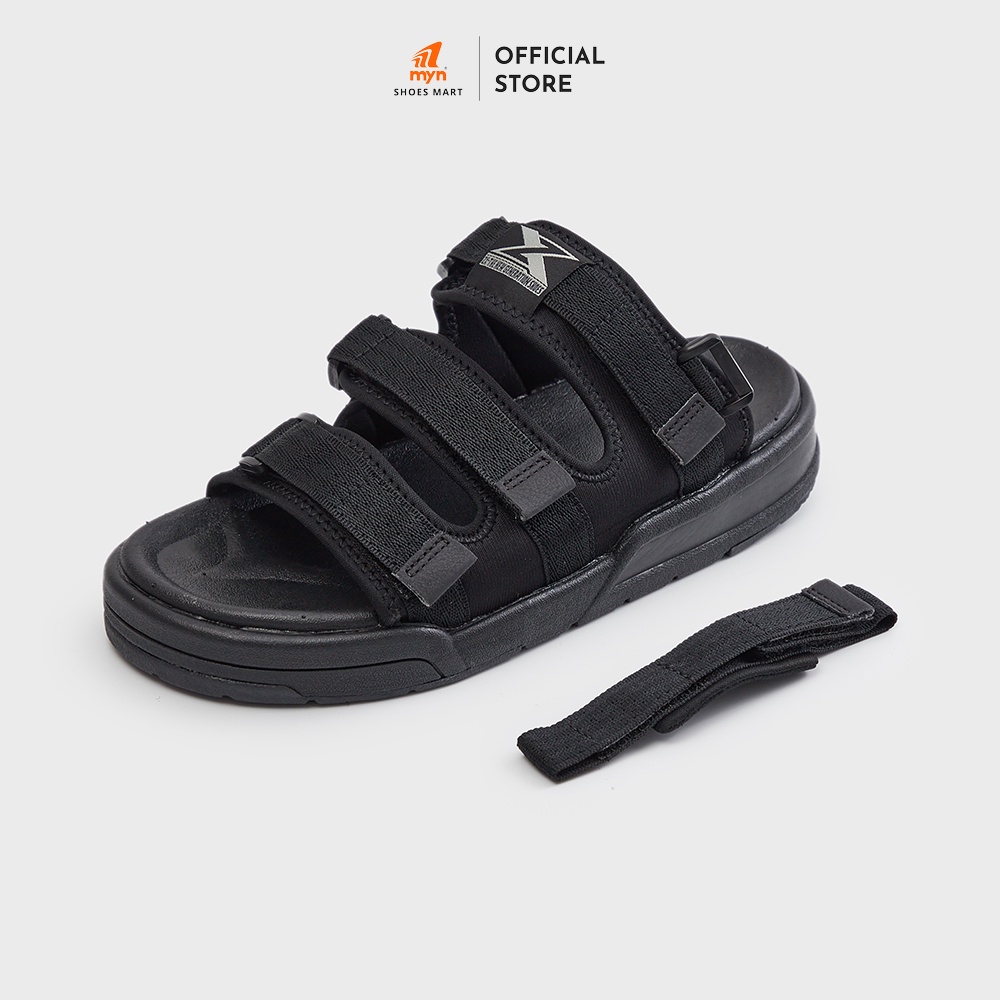 Mô tả Sandal ZX xăng đan 3 quai ZX 3121 All Black Đế EVA Phylon có thể tháo quai hậu - 4