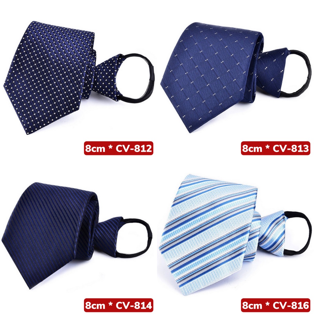 Cà vạt màu Xanh nam 8cm bản to giá siêu rẻ, cravat công sở, trung niên ...
