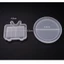 Unstop * Pha Lê Quicksand Khuôn Cho Nhựa Móc Khóa Mặt Dây Chuyền Làm Khuôn Silicon Độc Đáo Nhựa Dính Trang Sức Đúc Moul