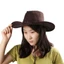 Mũ cao bồi VVDZA Polyester thời trang da lộn thực tế