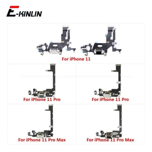 Cổng Cắm Sạc Có Tai Nghe Jack Âm Thanh MicroPhone Cáp Mềm Tương Thích Cho IP 11 Pro Max USB Sạc Dock Kết Nối Thay Thế Các Bộ Phận