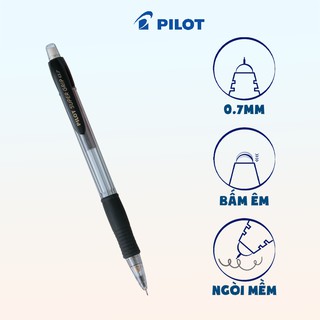Bút chì bấm Pilot Super Grip tip ngòi 0.7mm