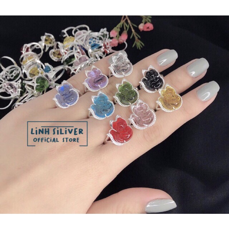 Women's 925 Silver Feng Shui Ring by Linh Siliver Jewelry