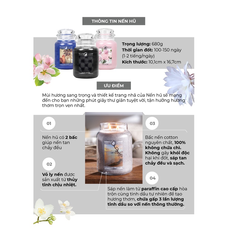 Ảnh Nến hũ Goose Creek từ Yankee Candle - 680g - BST Nhiều mùi hương 3