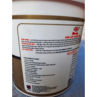 Sơn lót kháng kiềm ngoại thất 3.5l tương đương 5kg