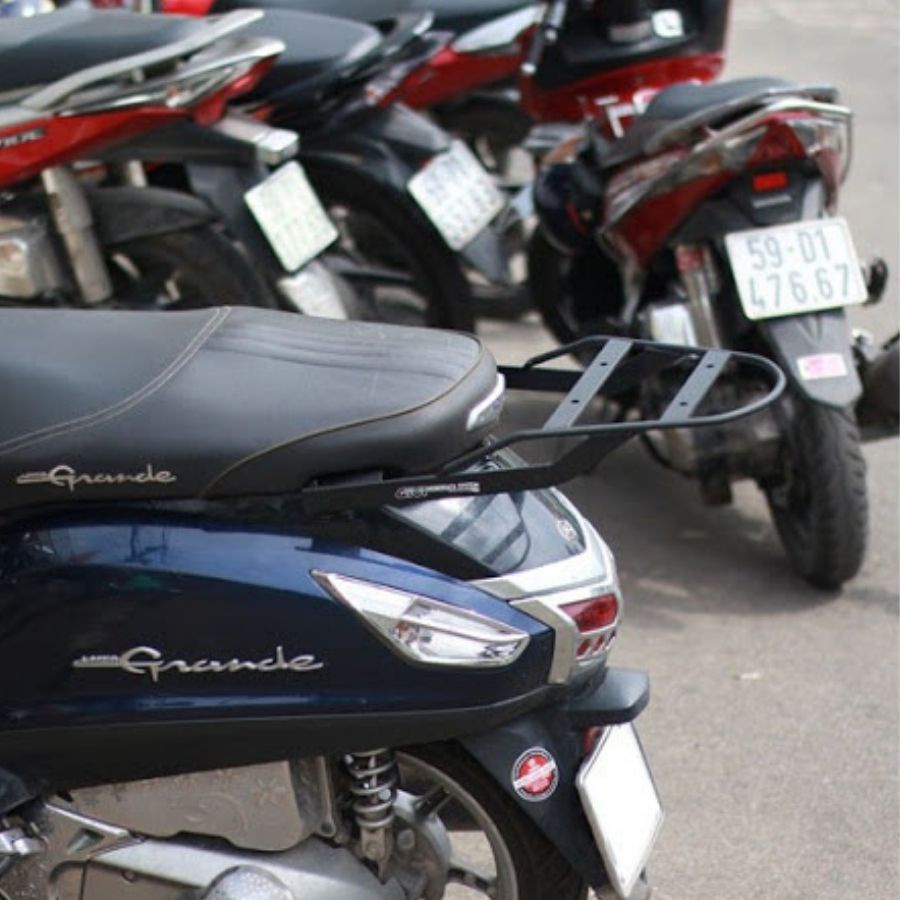 Baga sau GIVI MV xe Grande , thép sơn tĩnh điện - Chính hãng