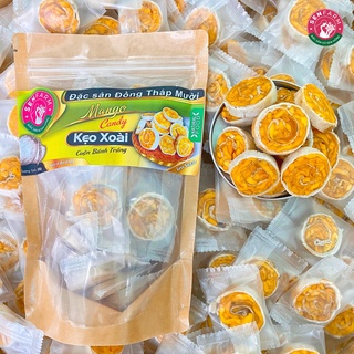 COMBO 4 bịch kẹo trái cây cuộn (bánh trái cây cuộn) bánh tráng Senfarm - 100g/bịch