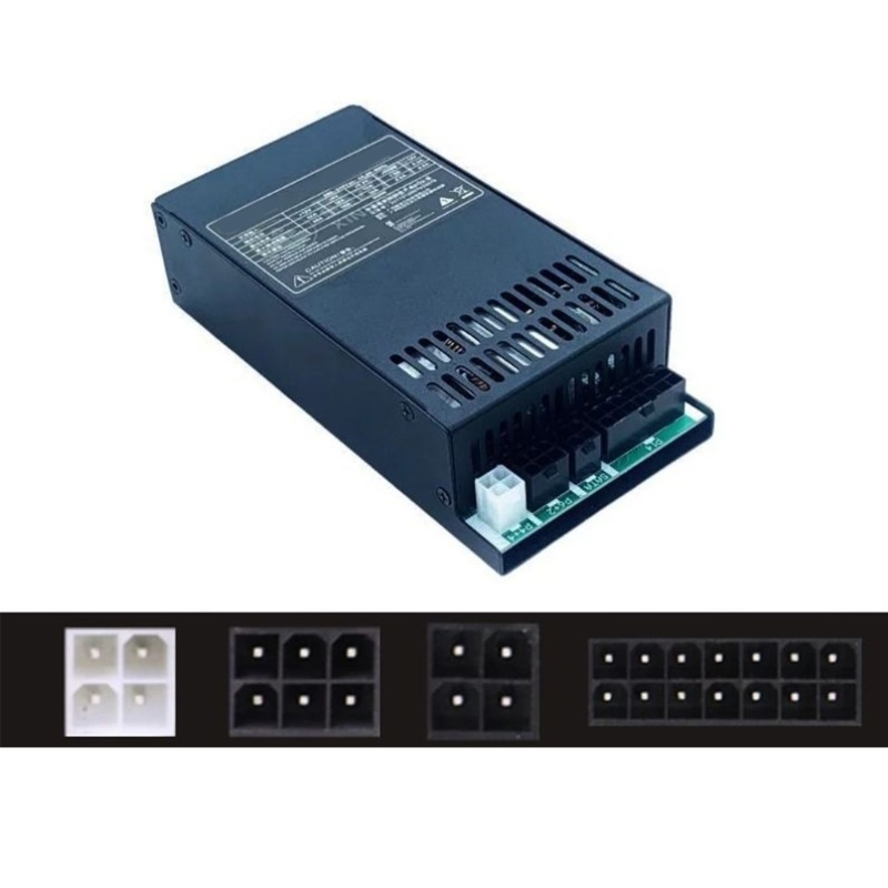 Trại MINI PSU FLEX Máy Tính Nguồn 1U 400W Máy Tính Để Bàn Nhỏ Máy Tính Tiền Điện