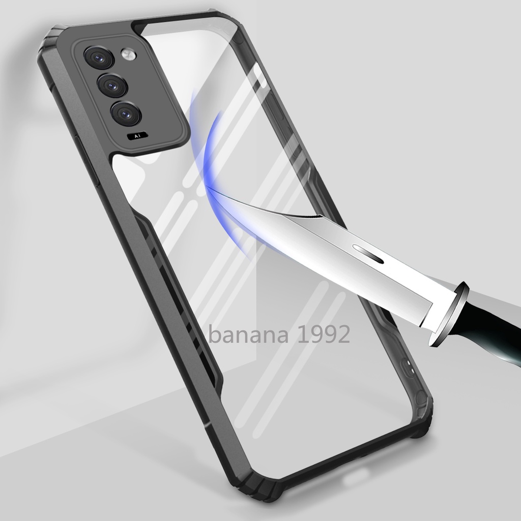 4in1 Dành Cho Tecno Camon 18 / 18p Vỏ Điện Thoại Tecno pova 4 3 2 Vỏ Điện Thoại Di Động Chống Rơi + Phim Mặt Sau + Phim Kính Cường Lực + Phim Ống Kính