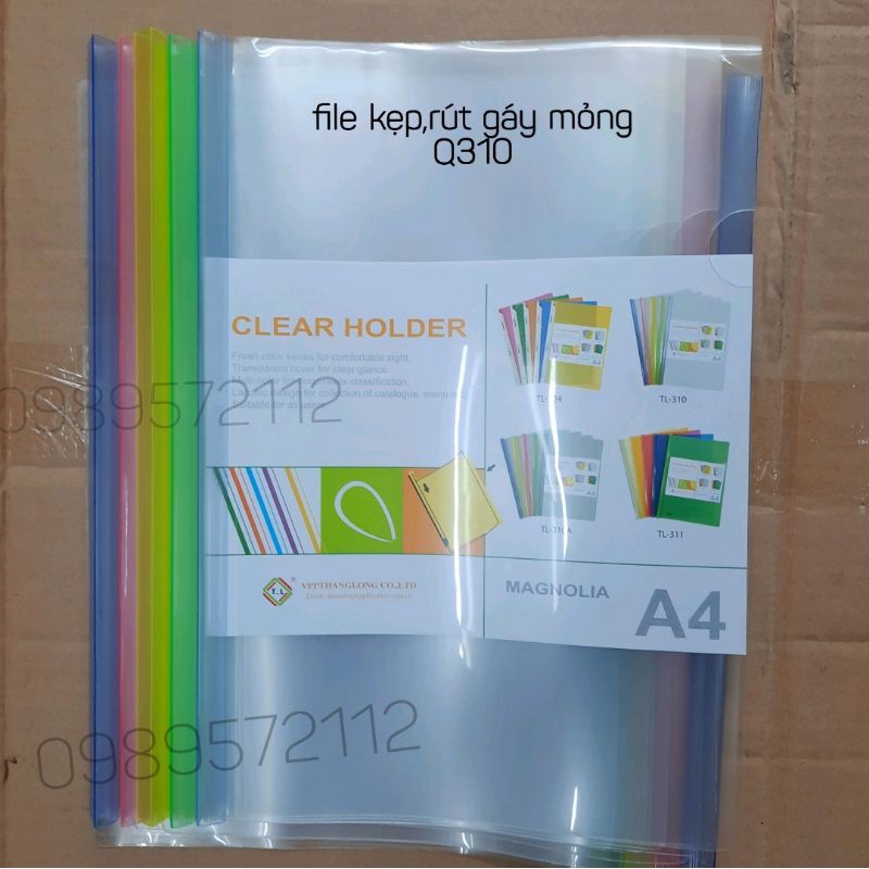 10 cái rút gáy-file rút gáy kẹp tài liệu trong mỏng. | Shopee Việt Nam