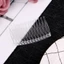 Woke Nhựa Trong Suốt Kẹp Tóc Lược Nữ Cô Dâu Cưới Lạ Mắt Phong Cách Tóc DIY Veil Giá Đỡ Trong Suốt Làm Đẹp Tạo Kiểu Dụng Cụ