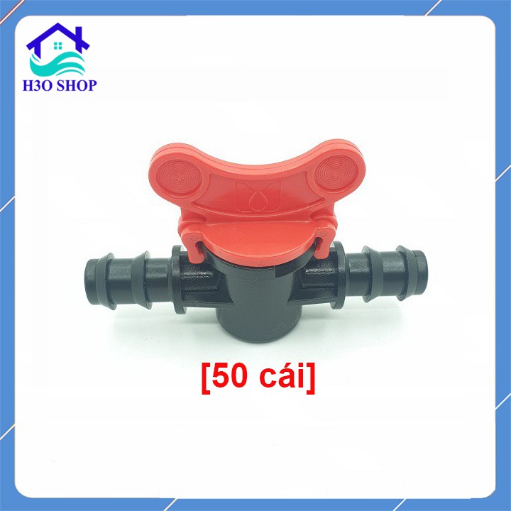 [Bịch 50 cái] Van khóa ống nước PE/LDPE 16mm, 20mm, 25mm