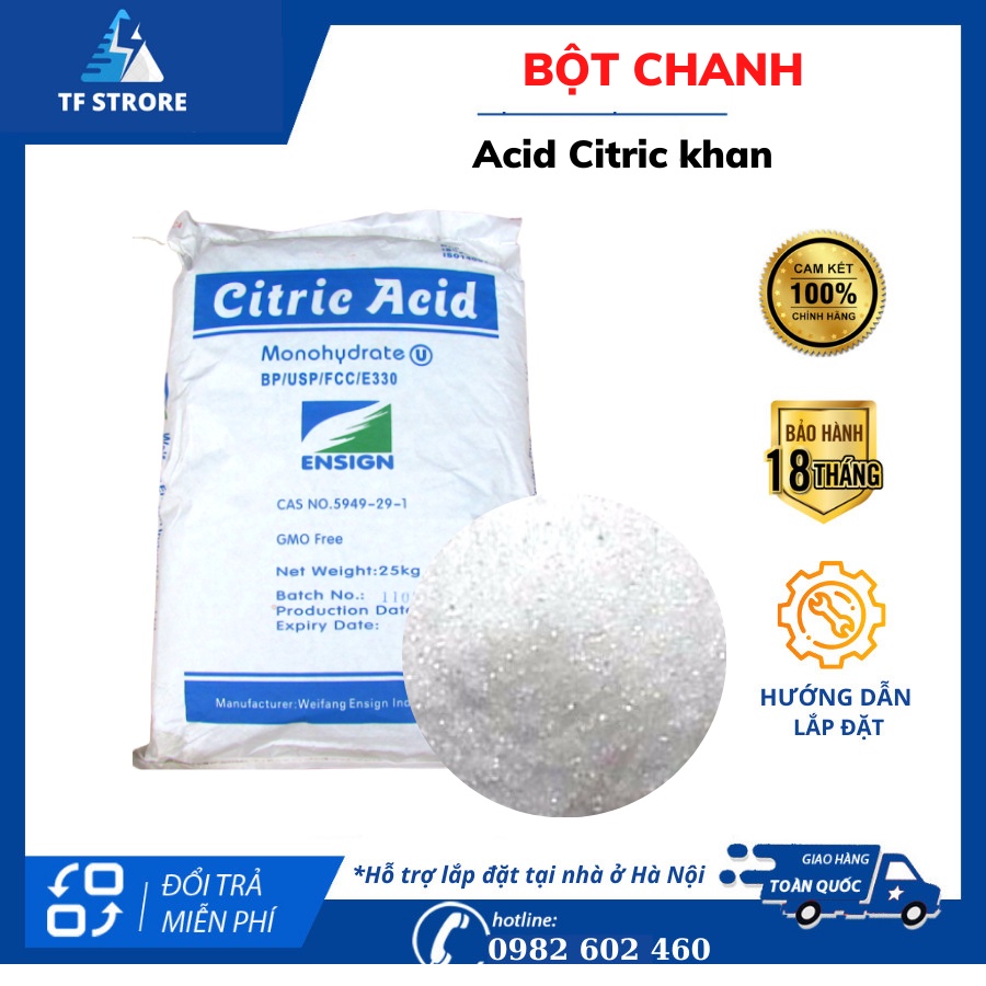 Axit Citric trong Tẩy Rửa: Tác Dụng, Ưu Điểm và Cách Sử Dụng