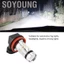 Đèn Pha Chống Sương Mù H11 H8 100w 20 Bóng Led Dành Cho Xe Hơi