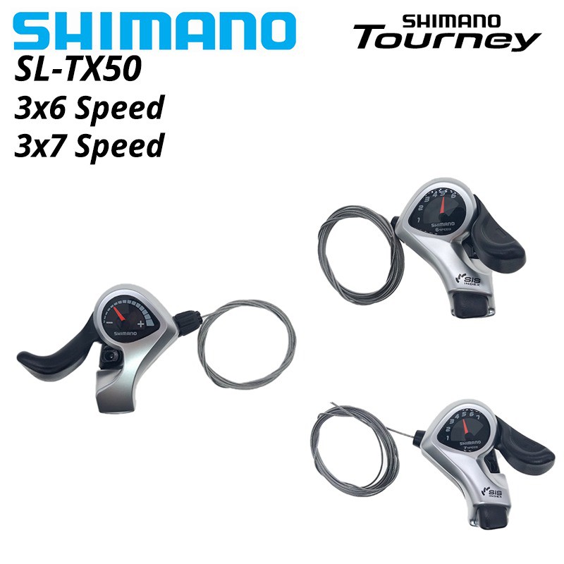 Tay Bấm Xả Shimano Tourney TX50 3x6 / 3x7 18 21 Tốc Độ Dành Cho Xe ...