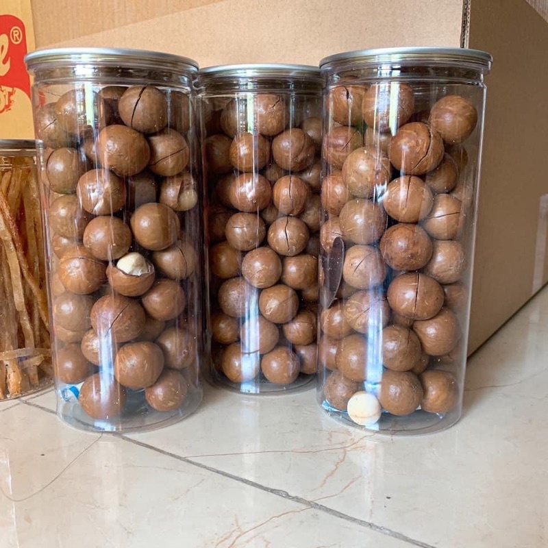 Macca Úc Hàng ngon nhân trắng cao cấp hộp 500gr tặng kèm khui